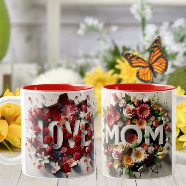 Kärlek Du Mamma Mors dag Mugg (Skapare uppladdad)