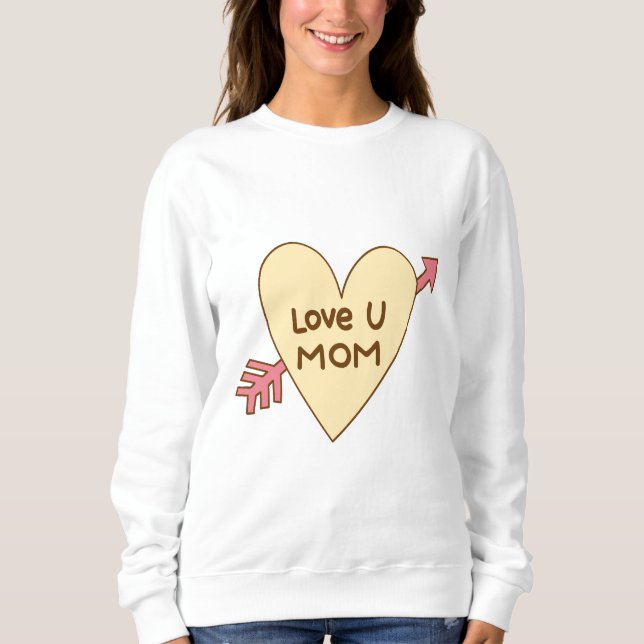 Kärlek du Mamma T Shirt (Framsida)