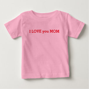 Kärlek du mamma t-shirt för barn