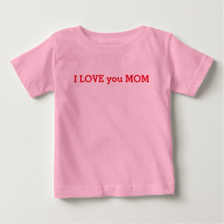 Kärlek du mamma t-shirt för barn