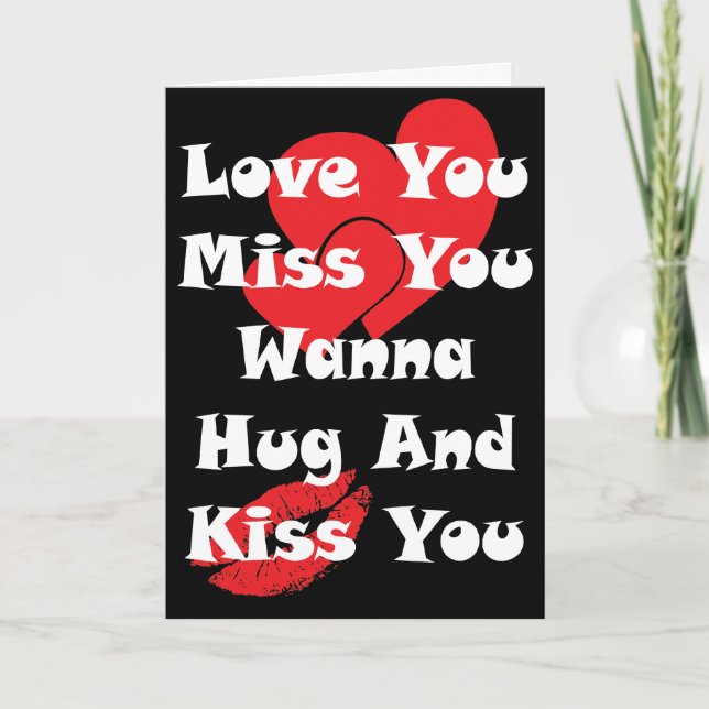 Kärlek Du missar dig Kort (Framsida)