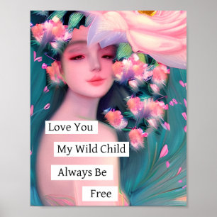 Kärlek Du mitt vildbarn Poster