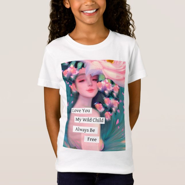 Kärlek Du mitt vildbarn T Shirt (Framsida)
