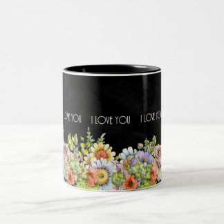 Kärlek du mugg - Blommigt