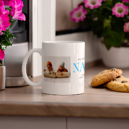 Kärlek Du Nana | Två Foto Collage Kaffemugg