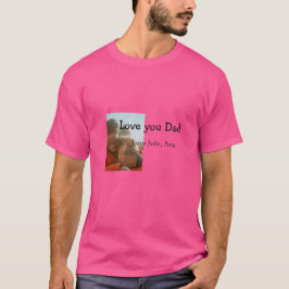 kärlek du pappa fars dag lägg till bild namn t shirt