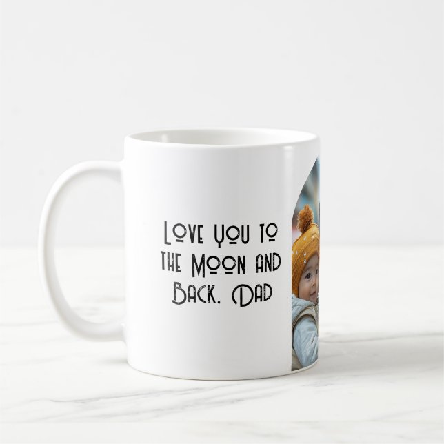 kärlek du pappa till anpassningsbarna måne I Kaffemugg (Vänster)