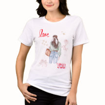 Kärlek Du T-shirt | Romantisk present för alla til