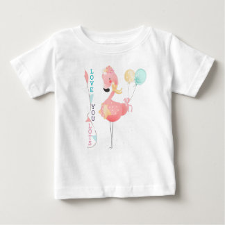 Kärlek du tappar Cute Rosa Flamingo T Shirt