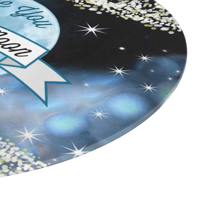 Kärlek Du till Måne och Backstjärnor Mönster (Hörn)