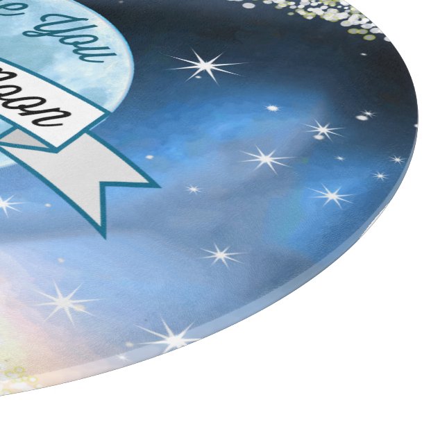 Kärlek Du till Måne och Backstjärnor Mönster (Hörn)