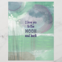 Kärlek Du till Måne och bak