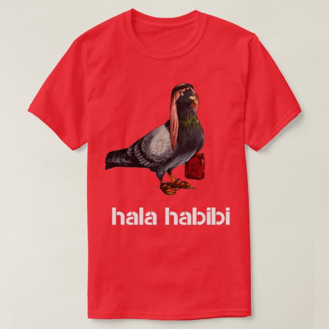 kärlek-duva-nyans 5 t shirt (Design framsida)