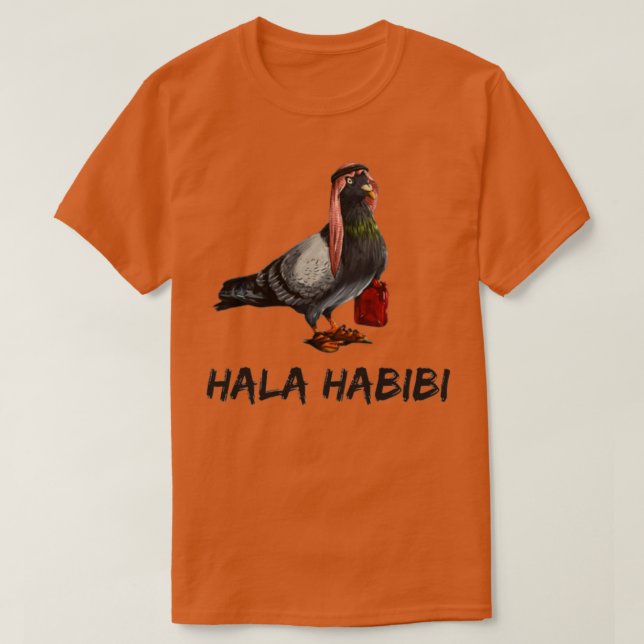 kärlek-duva-nyans 6 t shirt (Design framsida)