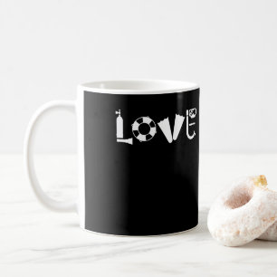 Kärlek Dyka Diver Kaffemugg