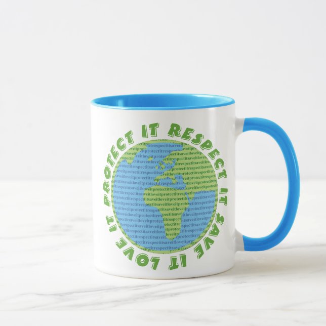 Kärlek Earth Mugg (Höger)
