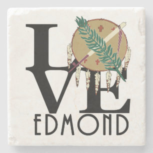 KÄRLEK Edmond Oklahoma Stenunderlägg