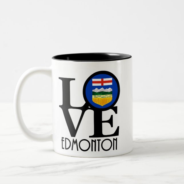 KÄRLEK Edmonton 11oz Två-Tonad Mugg (Vänster)