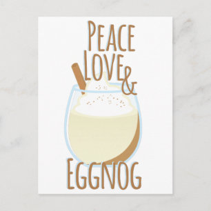 Kärlek & Eggnog Vykort