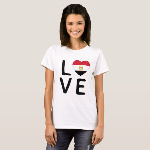 KÄRLEK - EGYPTENEN FLAGGA T SHIRT
