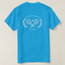 Kärlek Elak Ingenting i tennis - Bakgrundsdesign T Shirt