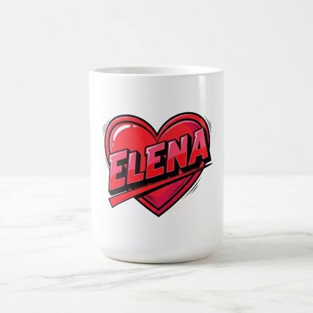 Kärlek Elena Kaffemugg (Center)