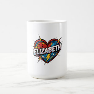 Kärlek Elizabeth Kaffemugg