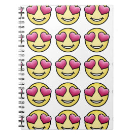 Kärlek Emoji Anteckningsbok