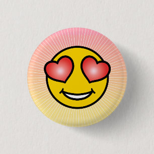 Kärlek Emoji Knapp
