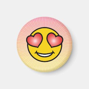 Kärlek Emoji Magnet