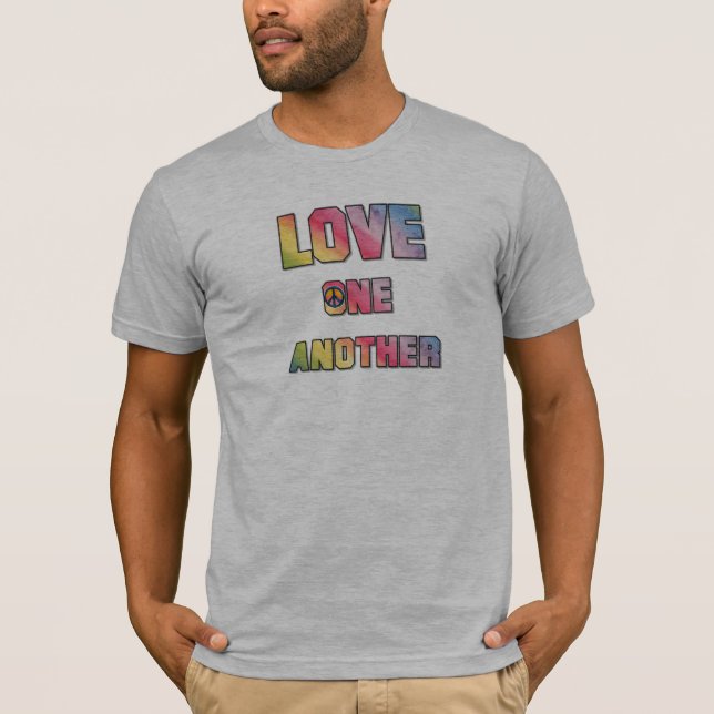 Kärlek en en annan fred t-shirt (Framsida)