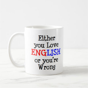 kärlek English eller Kaffemugg