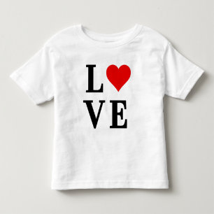 KÄRLEK enkel minimalistisk T Shirt