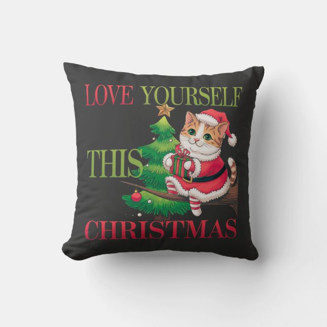 Kärlek er egen i julafton Firande Kudde (Framsida)