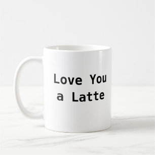 Kärlek er en sen - Cute Coffee Mugg