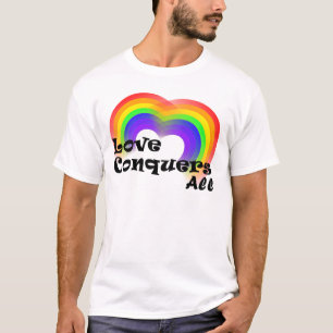 Kärlek erövrar all T-tröja T Shirt