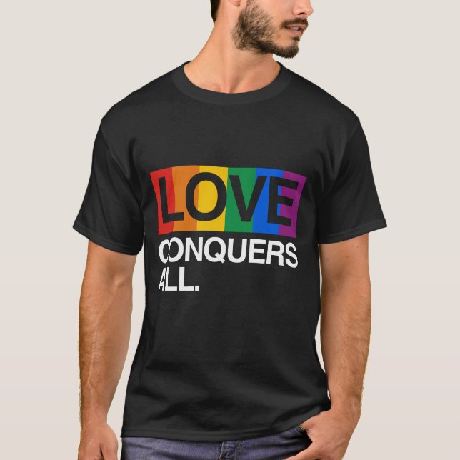 KÄRLEK ERÖVRAR ALLA - .PNG TEE SHIRT (Framsida)
