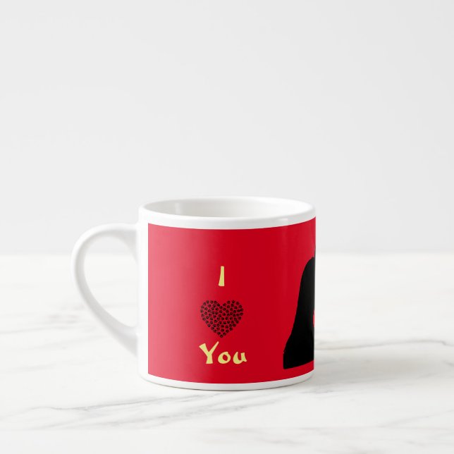 Kärlek Espressomugg (Vänster)