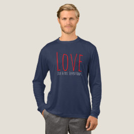 Kärlek - Ett Hjärta. Sju Former T-Shirt