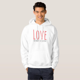 Kärlek - Ett Hjärta. Sju Former T-Shirt Hoodie