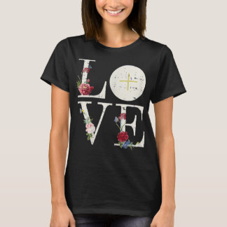 Kärlek Eucharist First Heliga Communion Christian T Shirt