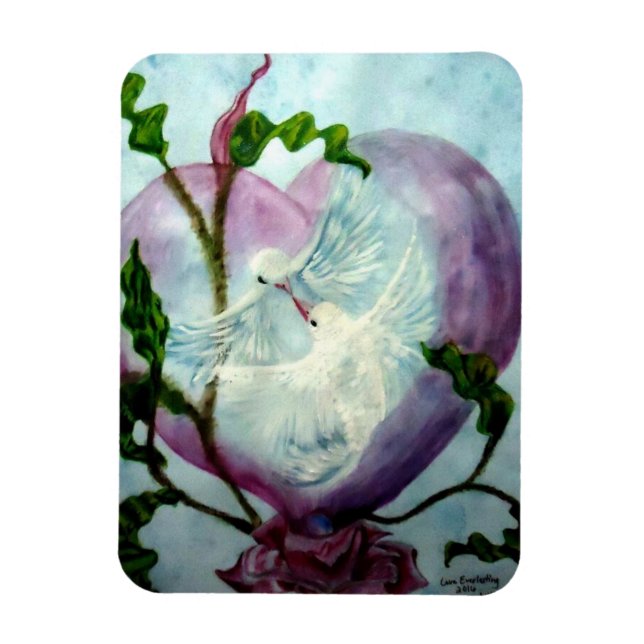 Kärlek Eversustainable Magnet (Vertikal)