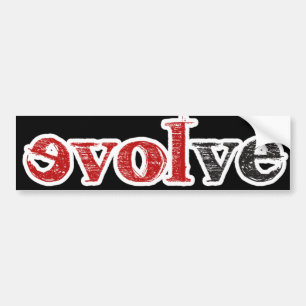 Kärlek Evolve Bildekal