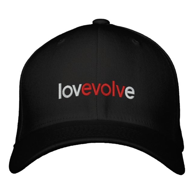 Kärlek Evolve Embroized Wool Cap Broderad Keps (Framsida)