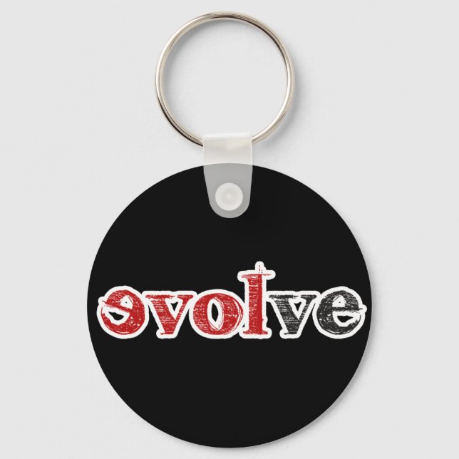 Kärlek Evolve Nyckelring (Framsida)