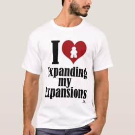 Kärlek expanderar min utbyggnadslov för spel t shirt
