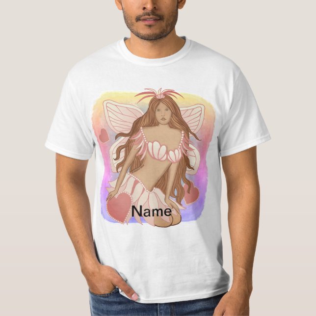 Kärlek Fairy t-shirt (Framsida)