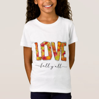 Kärlek Fall Y'all T Shirt