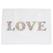 KÄRLEK - färgade kaffebönor