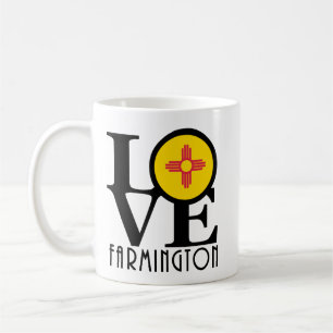 KÄRLEK Farmington New mexico 11oz Kaffemugg